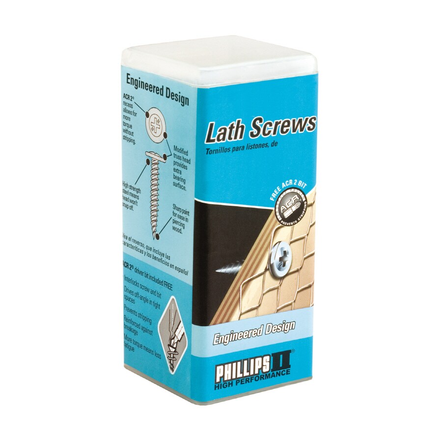 PHILLIPS 36305 260-Pack #8 x 1/2-in Lath Sharp Screws