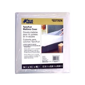 Blue Hawk Plastic Full Extra Long Mattress Cover