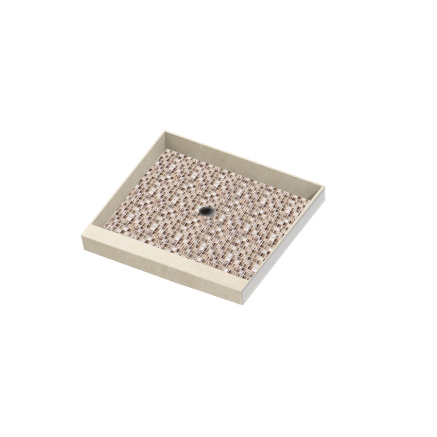 American Bath Factory Mesa Molded Stone Shower Base 42 In W