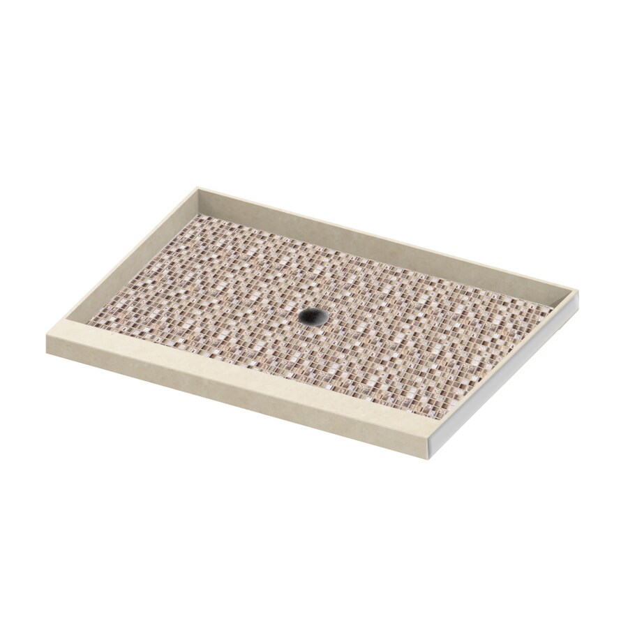 Shop American Bath Factory Mesa Molded Stone Shower Base 32in