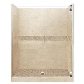 American Bath Factory Alcove Shower Kits At Lowes American Bath Factory Flagstaff Medium With 4 X Accent 32 Piece Alcove Shower