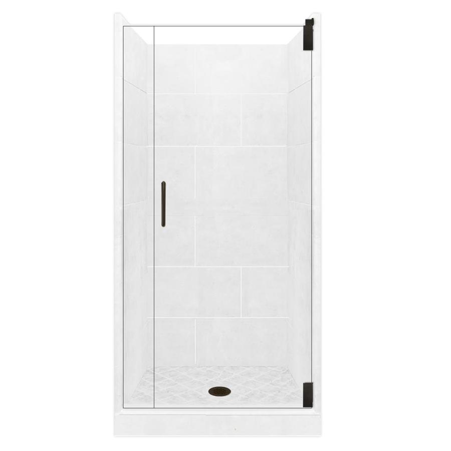 American Bath Factory Monterey Light 32 Piece Alcove Shower Kit American Bath Factory Monterey Light 32 Piece Alcove Shower Kit Common 42