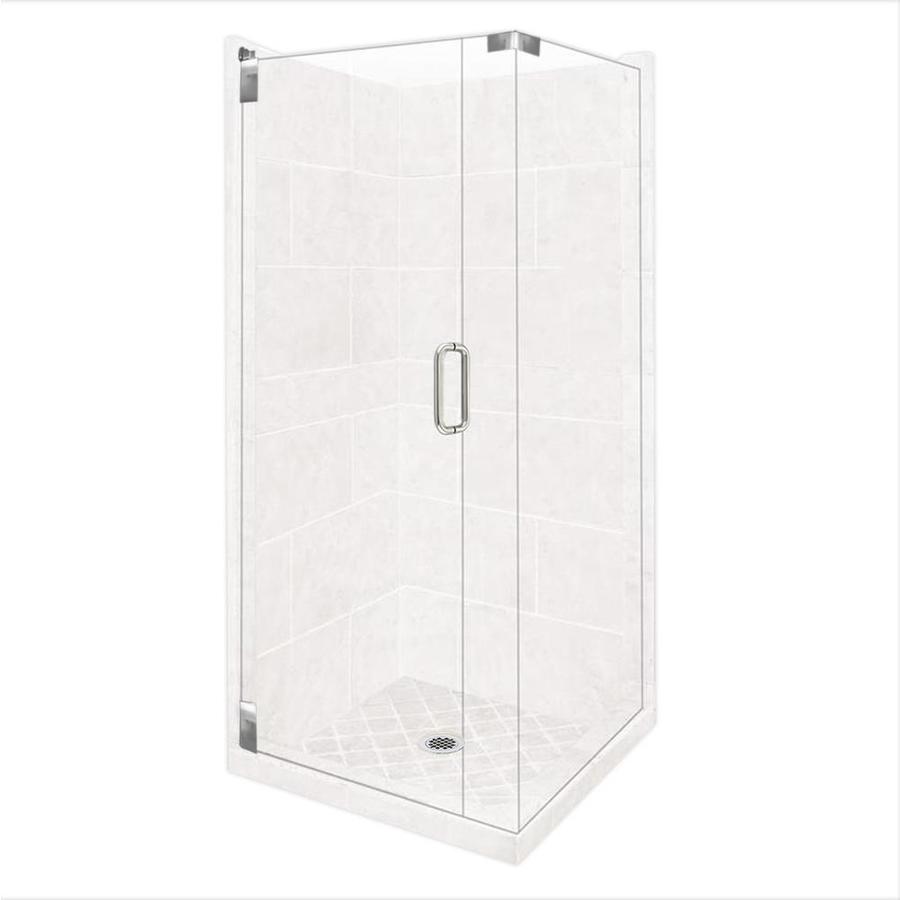 American Bath Factory Monterey Light Sistine Stone Wall