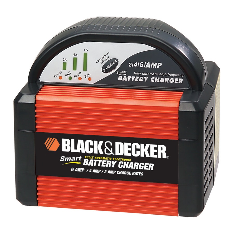 Slovenien Optimal Penelope BLACK & DECKER 6/4/2 Smart Battery Charger at Lowes.com