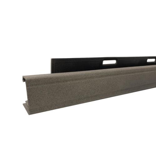 Novik NovikTrim Vinyl Siding Trim J-channel Gray Black ...