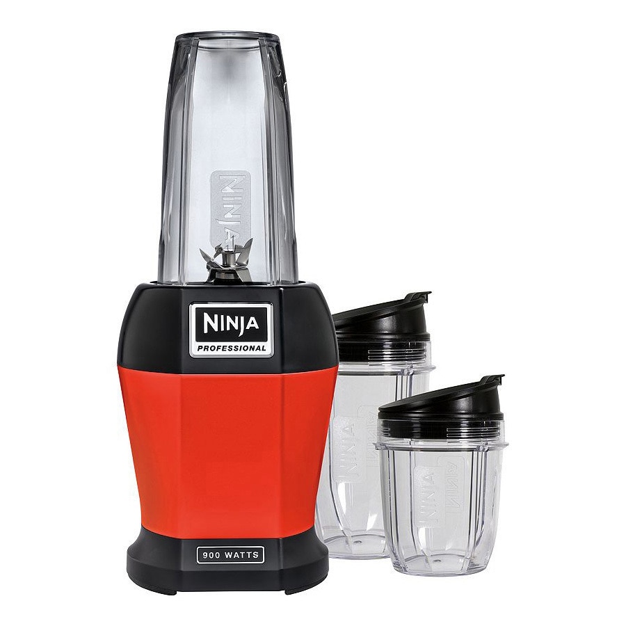 Ninja 24-oz Red 1-Speed 900-Watt Blender at Lowes.com