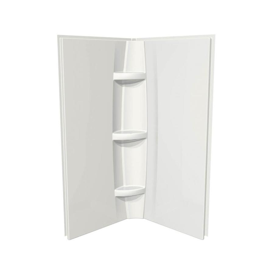 MAAX White Panel Kit Shower Wall Surround (40in x 1.625in) in the Shower Wall Surrounds