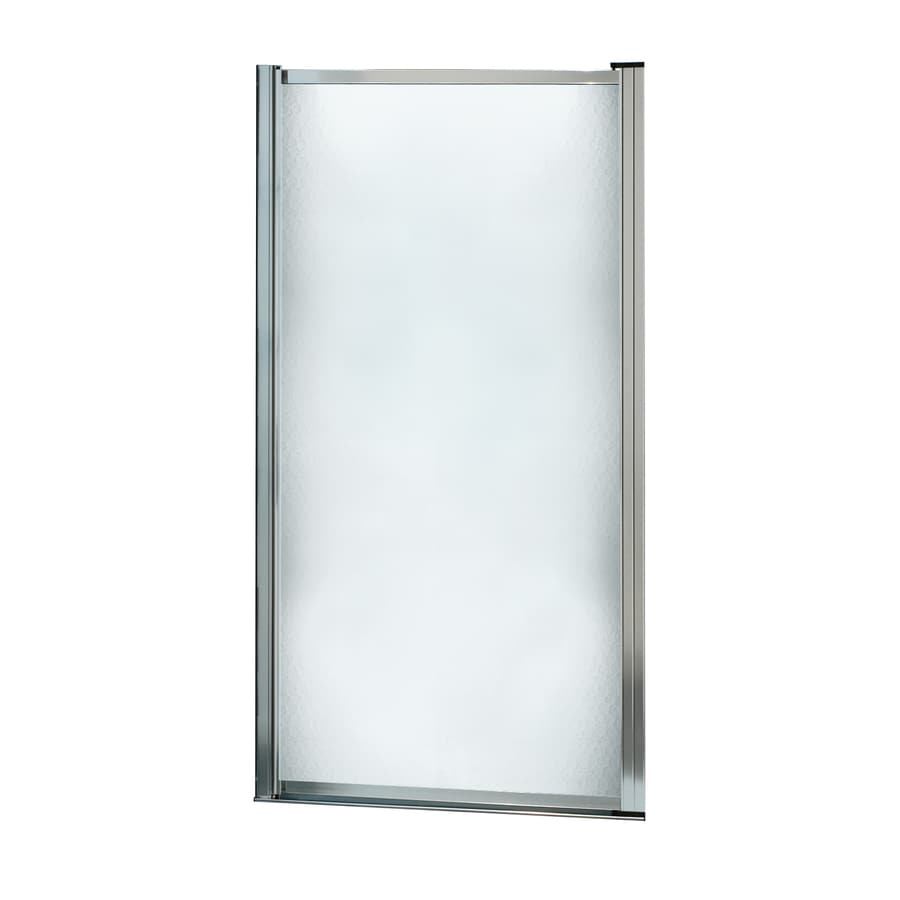 MAAX Advanta I 64-in H x 23.5-in to 25-in W Framed Pivot Chrome Shower Door