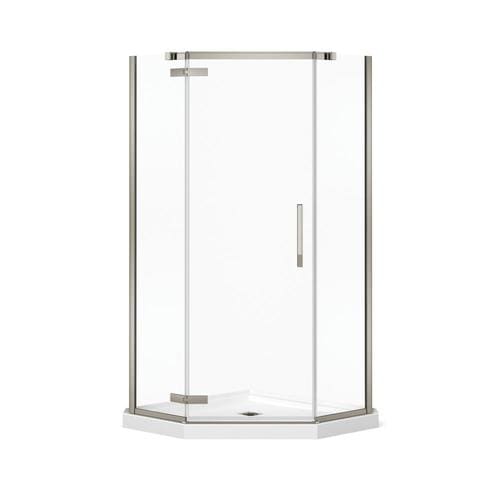 Maax Davana White Floor Neo Angle 2 Piece Corner Shower