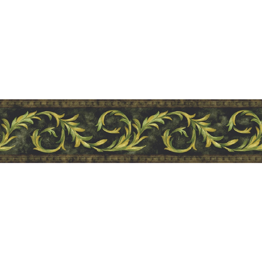 Sunworthy 51/8" Architectural Scroll Prepasted Wallpaper Border at