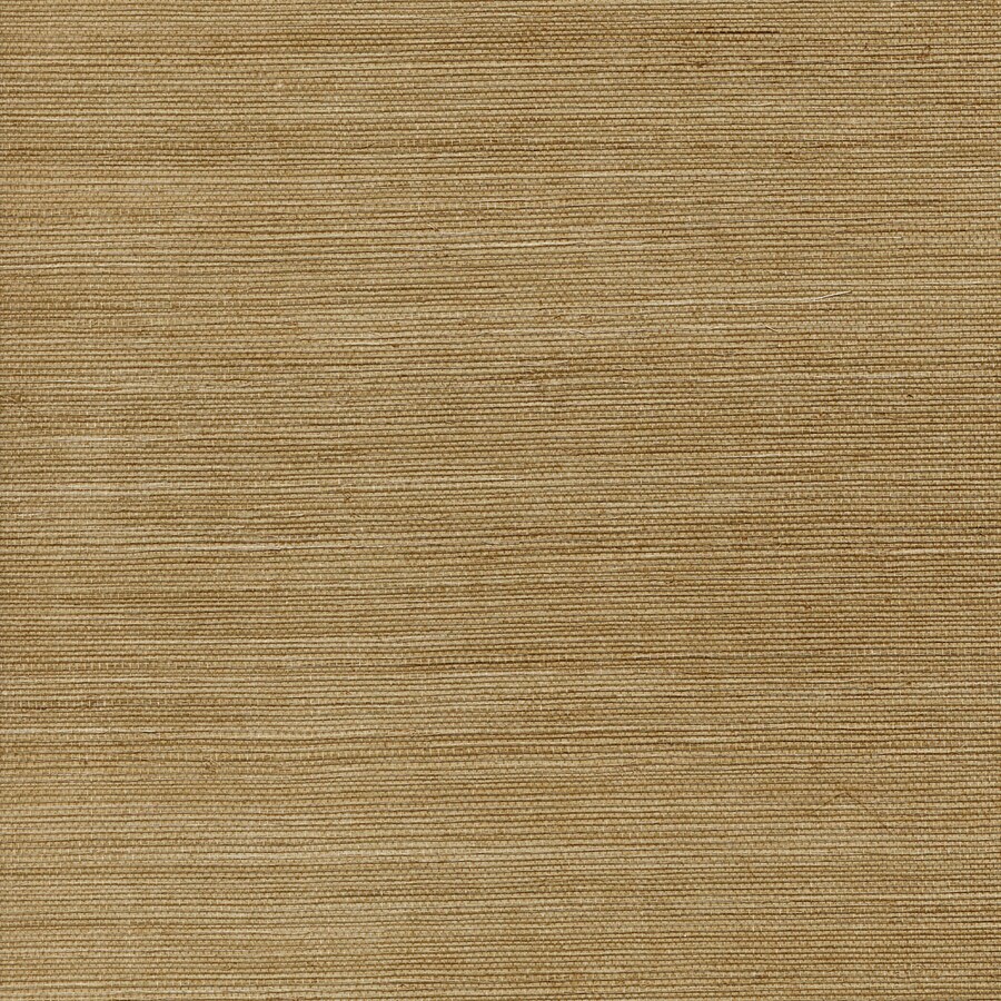 Allen + roth Beige Grasscloth Unpasted Textured Wallpaper at