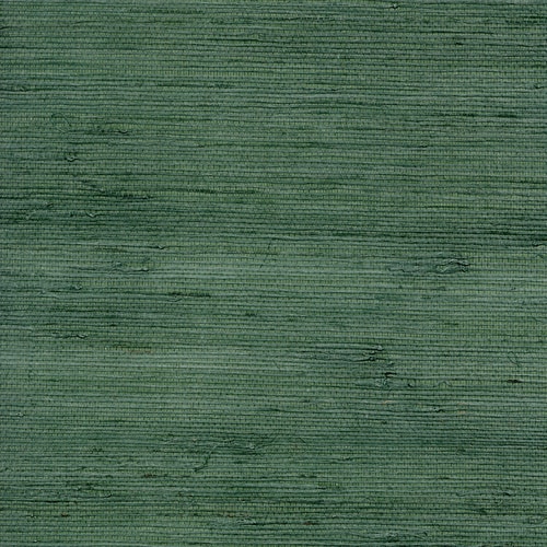 Allen + roth Blue Green Grasscloth Unpasted Textured ...