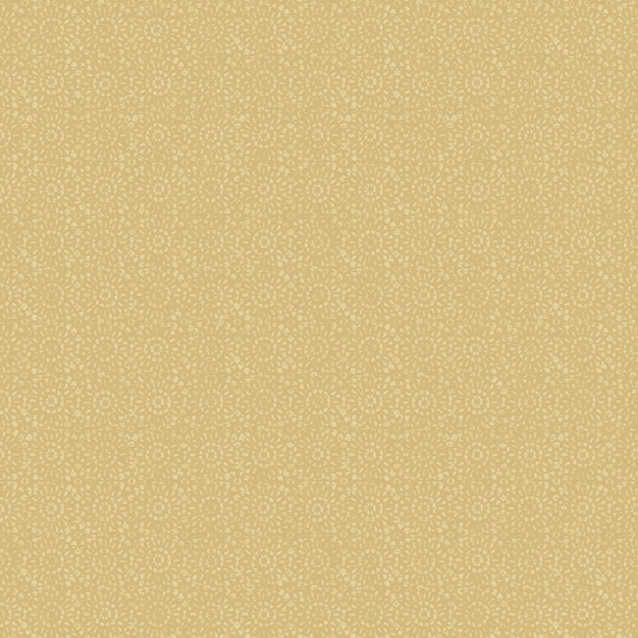 Sunworthy Yellow Peelable Vinyl Prepasted Wallpaper at