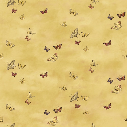 Sunworthy Yellow Peelable Vinyl Prepasted Classic Wallpaper in the