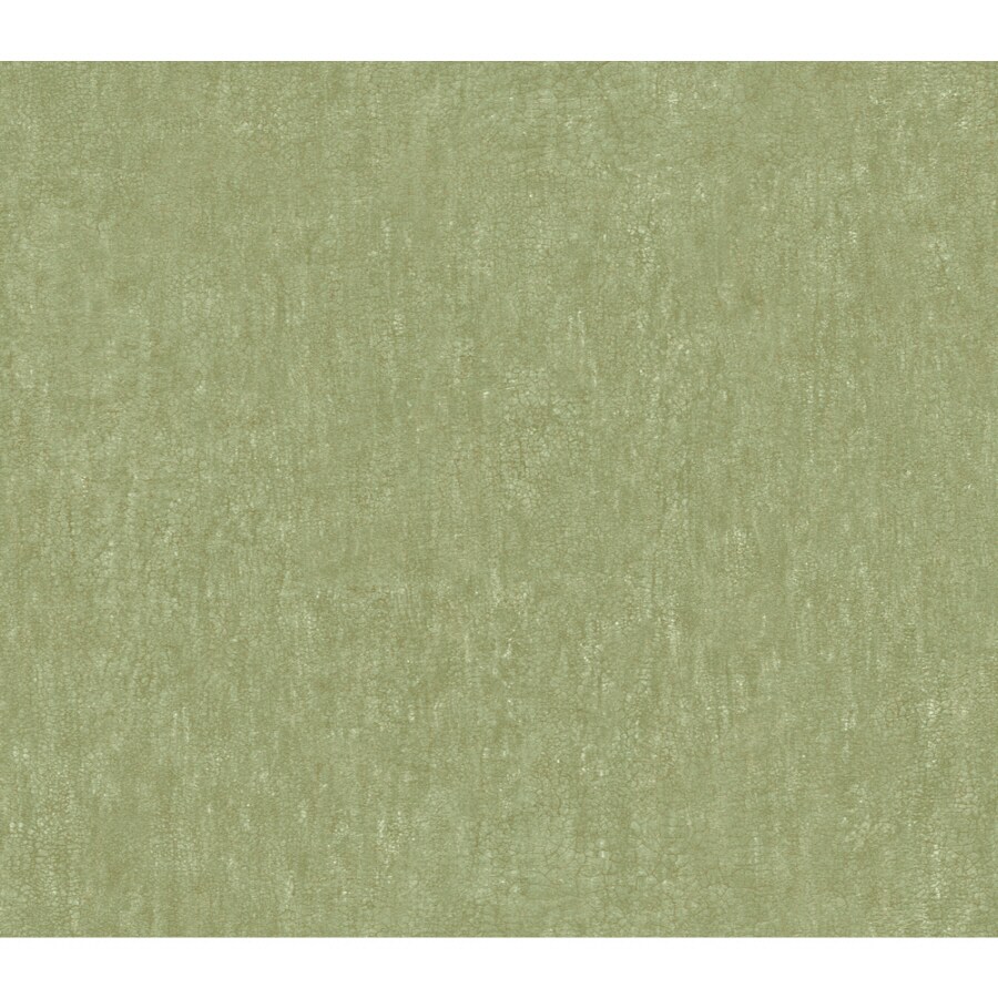Sunworthy Green Peelable Vinyl Prepasted Classic Wallpaper at