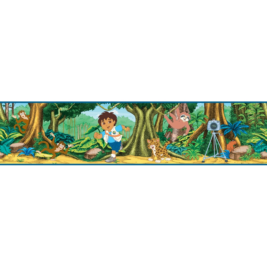 Go Diego Wall Mural Nickelodeon Wallpapers To Go  Imágenes españoles