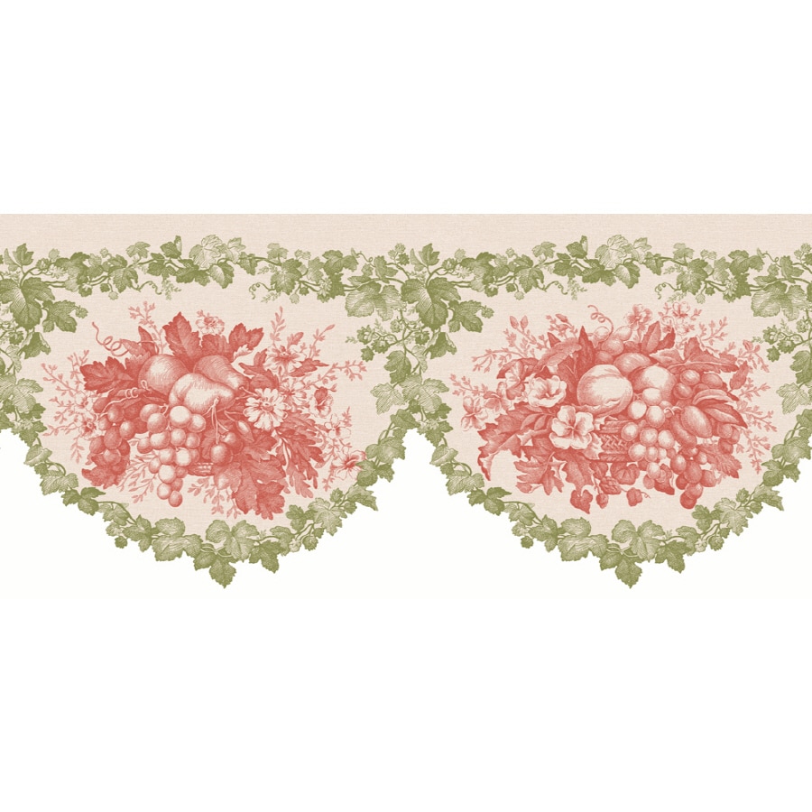 IMPERIAL 101/4" Victorian Ivy Prepasted Wallpaper Border at