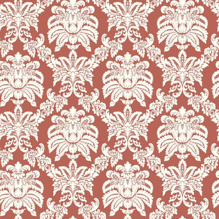 Sanitas Red Strippable NonWoven Prepasted Classic Wallpaper at Lowescom