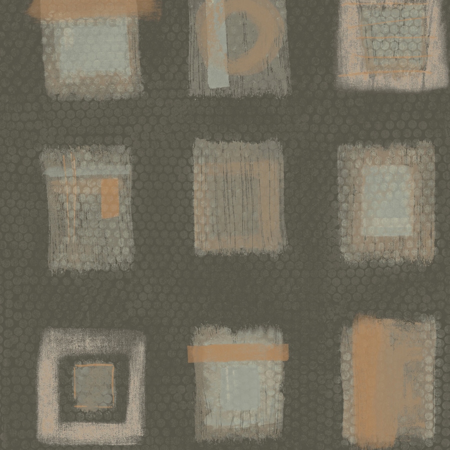 allen + roth LW1340802 Brown Strippable Non-Woven Paper Prepasted Classic Wallpaper