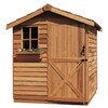 shop cedarshed common: 6-ft x 9-ft; interior dimensions