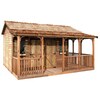 Cedarshed (Common: 20-ft x 14-ft; Interior Dimensions: 15 