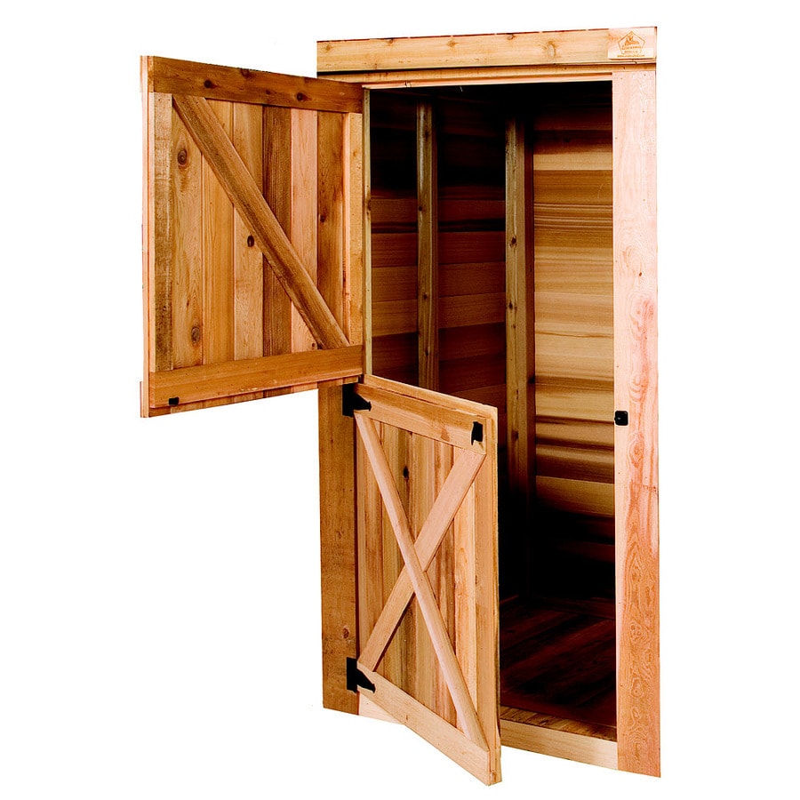 Cedarshed Cedar Storage Shed Door at