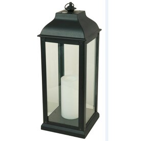 outdoor lantern decorative solar lowes lanterns glass decor outdoors garden