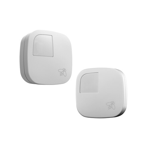 ecobee White Smart Room Sensor with Wi-Fi Compatibility in the Smart ...