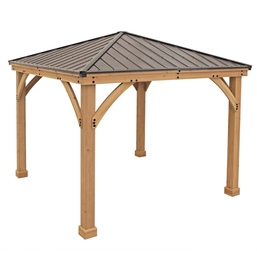 gazebos permanent lowes accessories