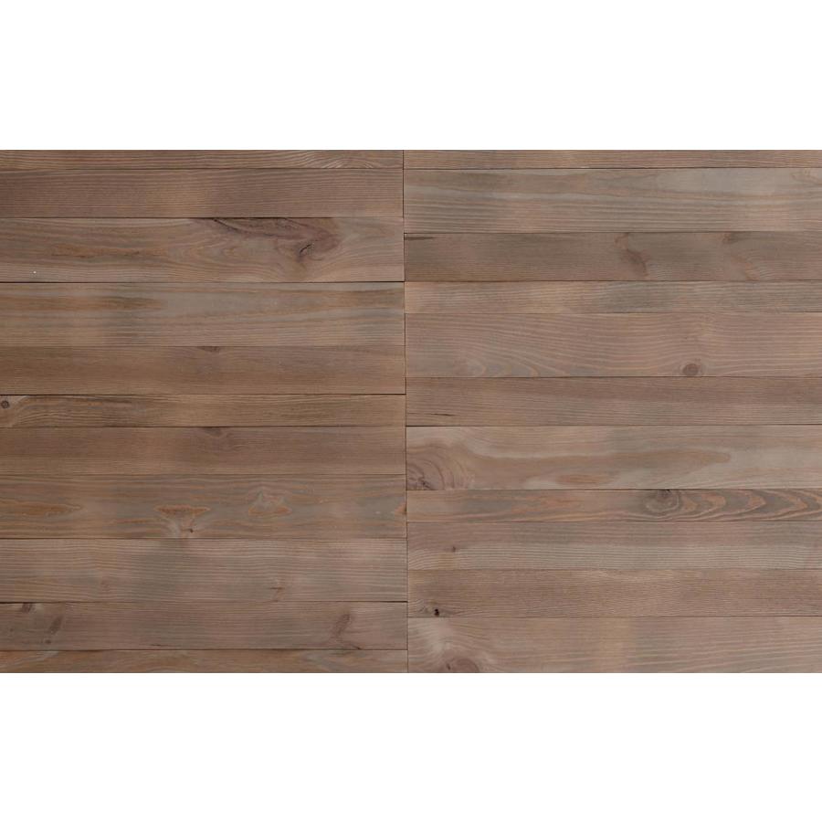 Timberwall Weld 10.3sq ft Pewter Wood Wall Plank Kit at
