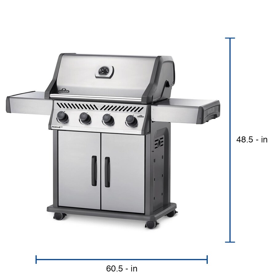 NAPOLEON 4 Burner Stainless Steel Gas Grill in the Gas Grills ...