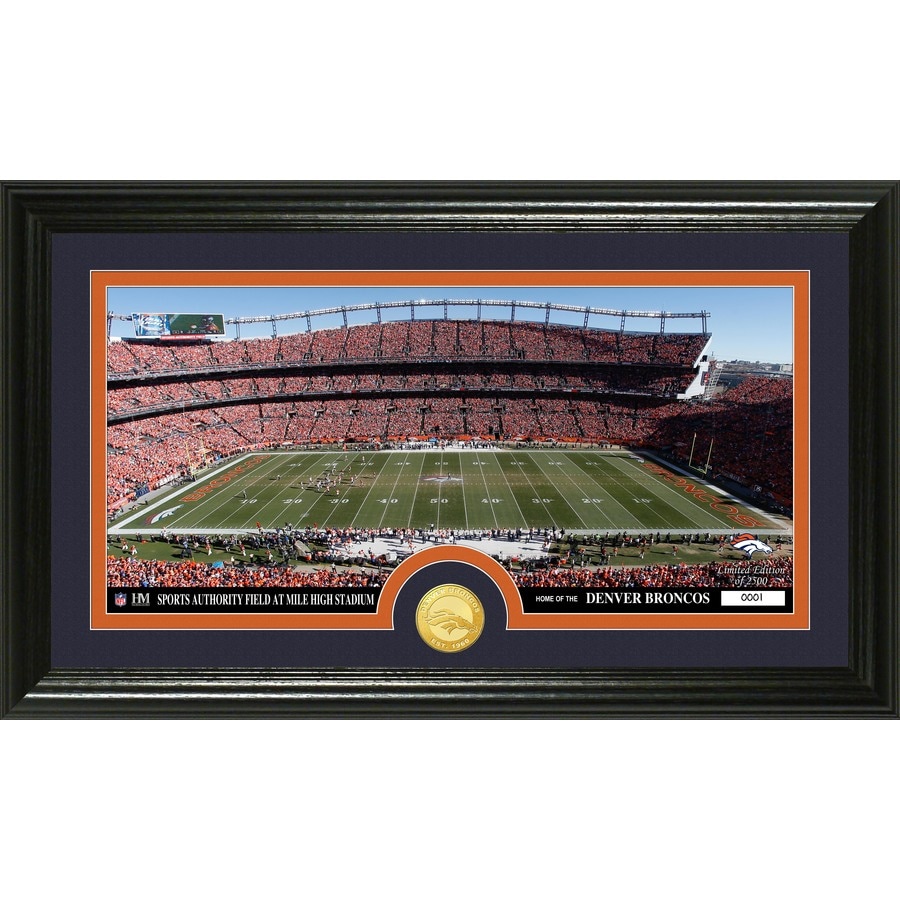 Blakeway Panoramas Cleveland Browns NFL Football Black Framed 15.5-in H x 42-in  W Sports Paper Print in the Wall Art department at