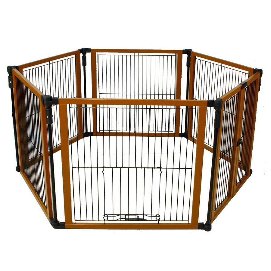 Cardinal Gates Freestanding Multiple Colors/Finishes Wood Pet Gate in