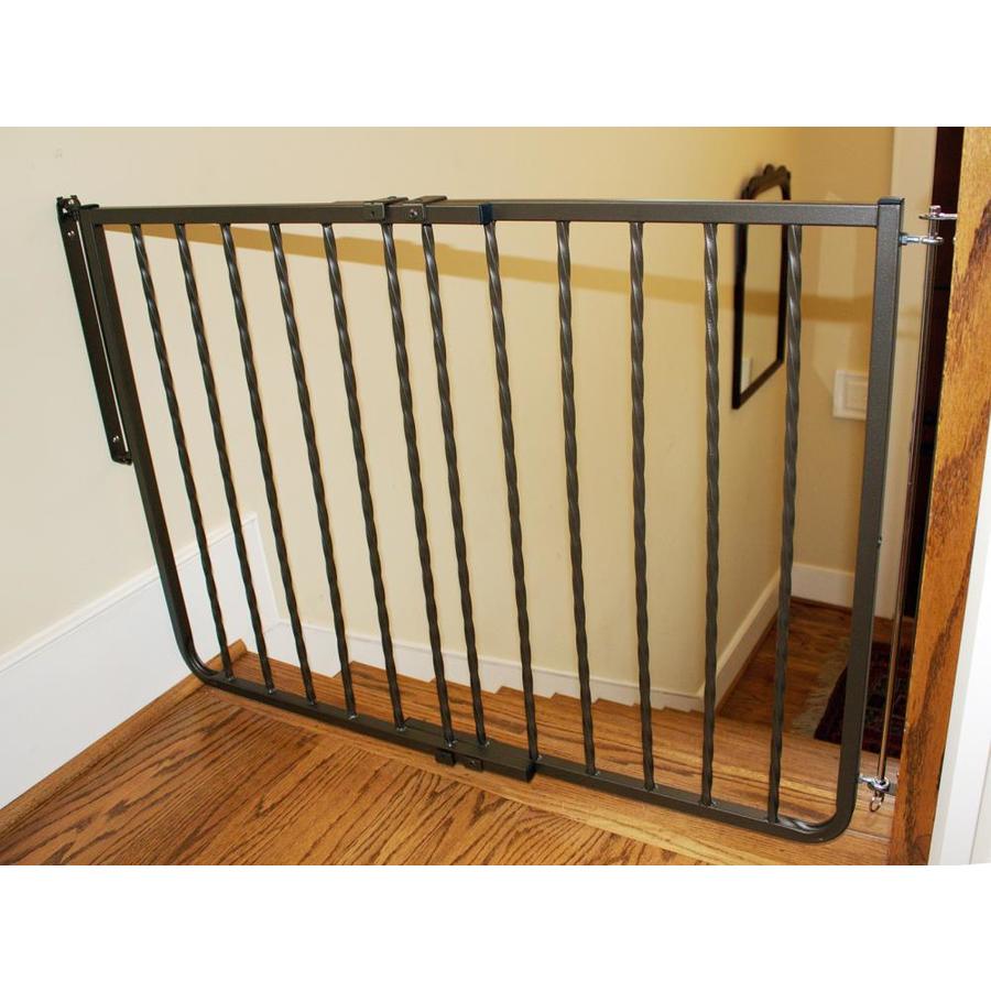 Cardinal Gates Wrought Iron Bronze Safety Gate in the Child Safety ...