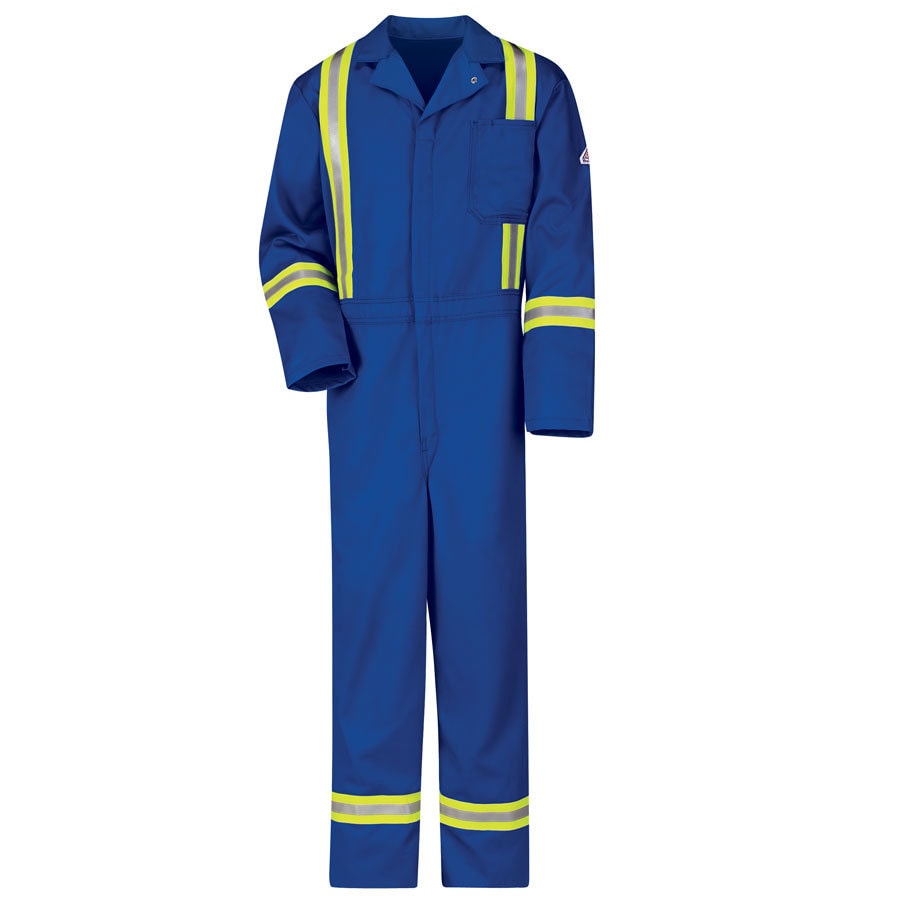 Bulwark 54 Men's Royal Blue Long Coveralls in the Coveralls & Overalls