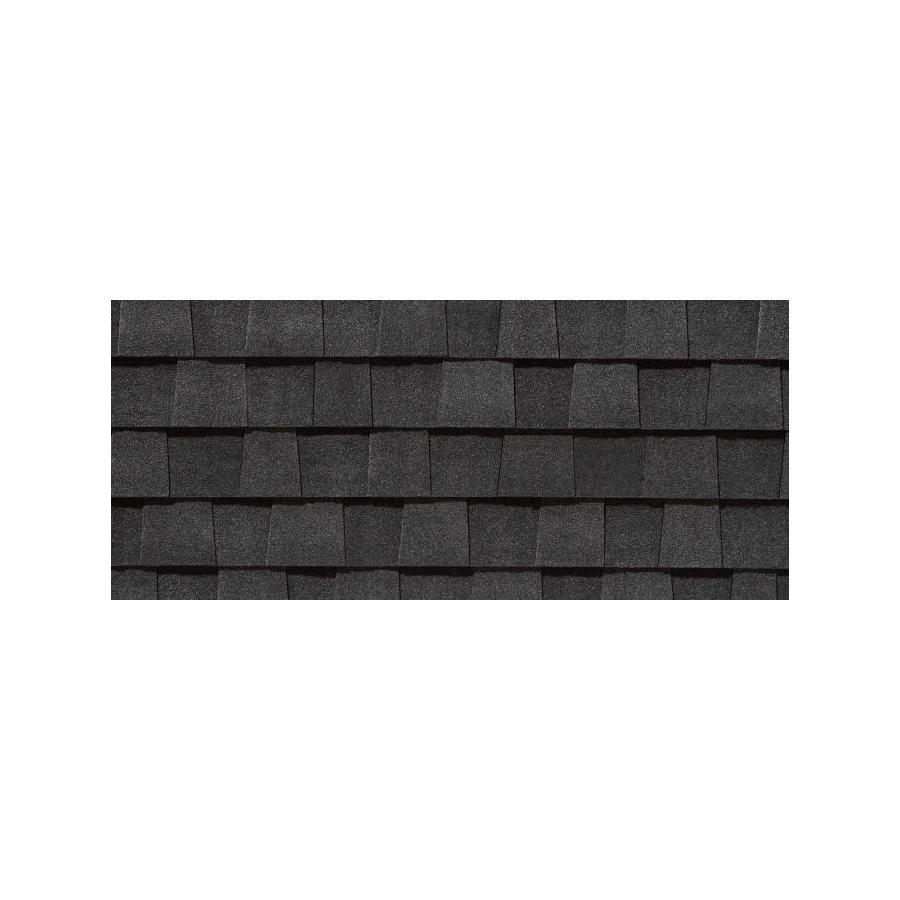 CertainTeed 94726 Limited Lifetime Landmark AR Charcoal Black Laminate Asphalt Roofing Shingles