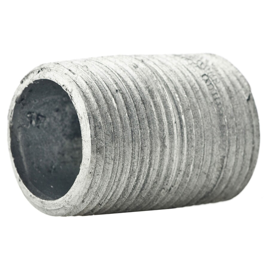 Mueller Proline 34 In Dia Galvanized Nipple Fittings In The Galvanized Fittings Department At 4472