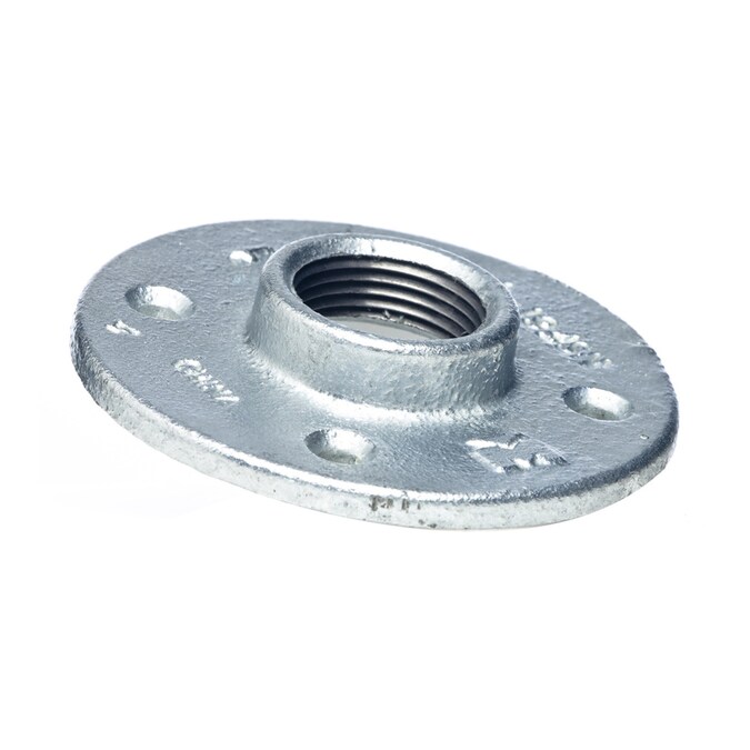 Mueller Proline 1 1 2 In Dia Galvanized Floor Flange Fittings In The Galvanized Fittings Department At Lowes Com