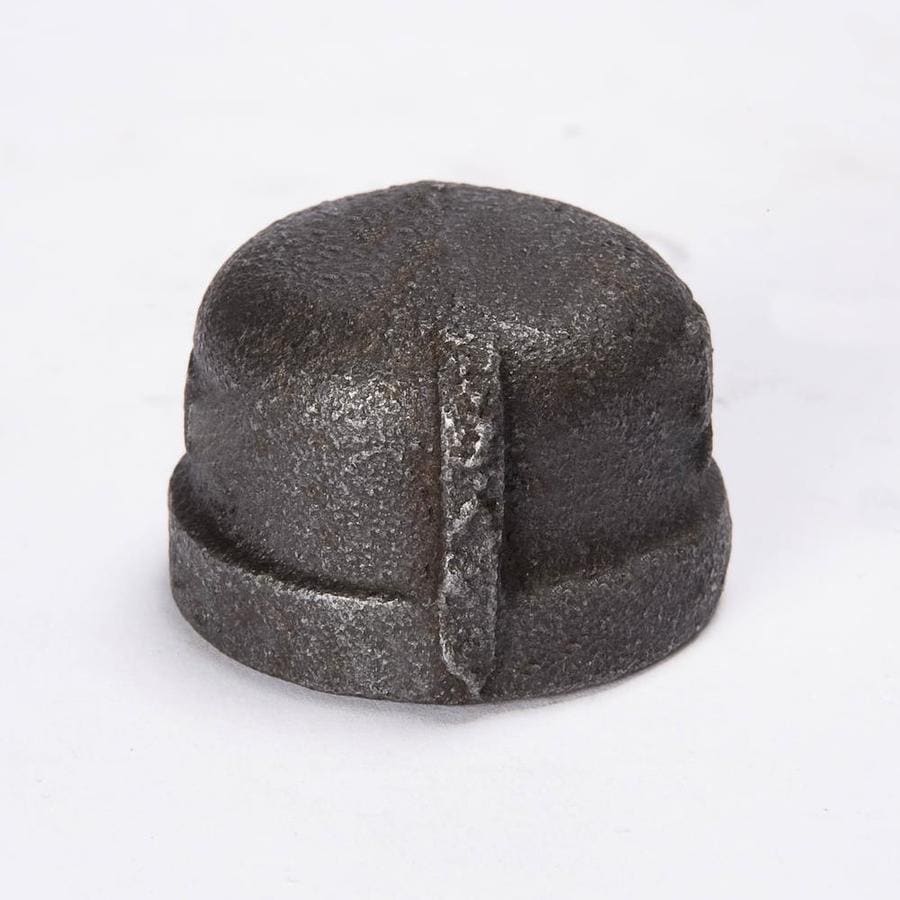 RELIABILT  2-in Black Malleable Iron Cap