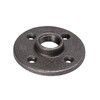 Shop B&K 3/8-in dia Black Iron Floor Flange Fitting at Lowes.com