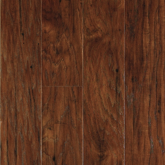 allen + roth Toasted Chestnut 4.85in W Handscraped Wood Plank Laminate Flooring (17.53sq ft
