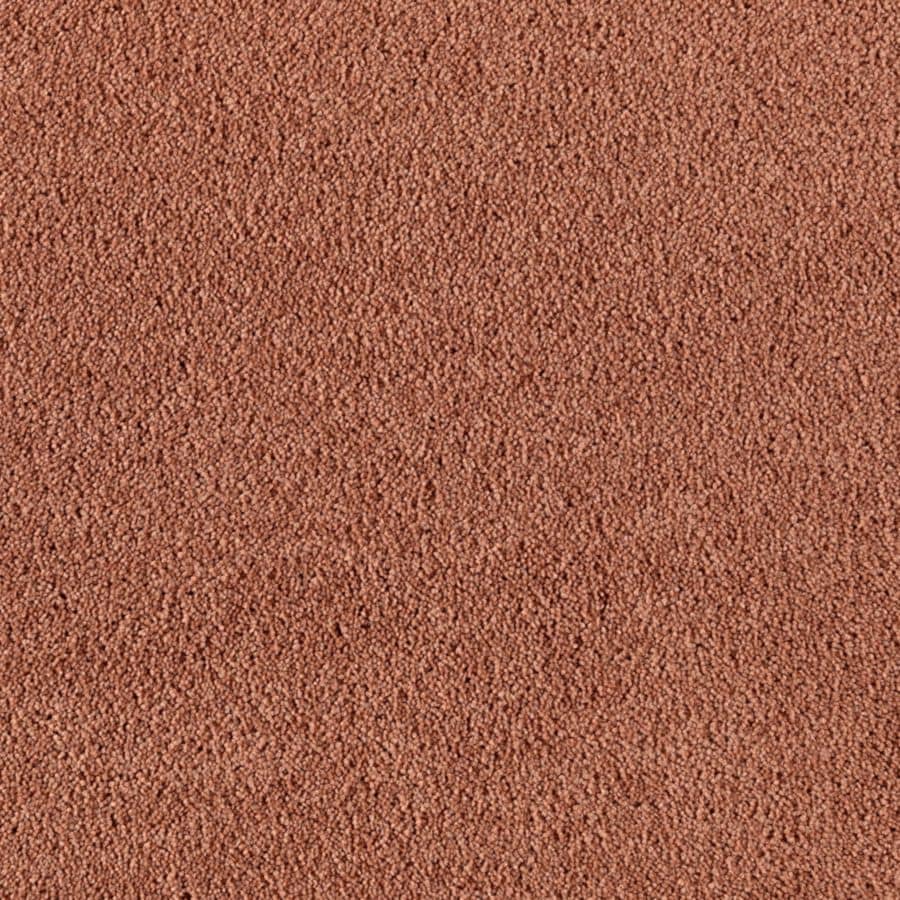 Shop Mohawk Essentials Sea Bright Copper Penny Textured Indoor Carpet ...