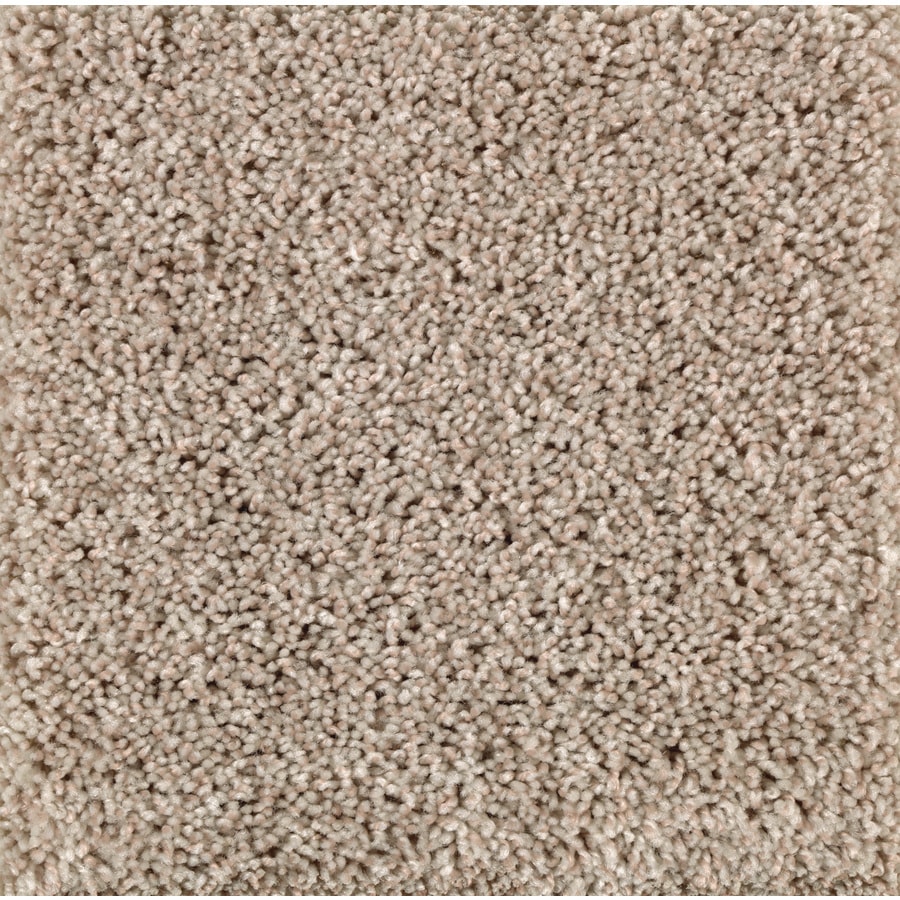 STAINMASTER Lake Lure Shores 12-ft Textured Bleached Wool Interior Carpet