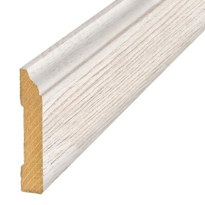 Simplesolutions 3 3 In X 94 5 In White Mdf Base Floor Moulding At