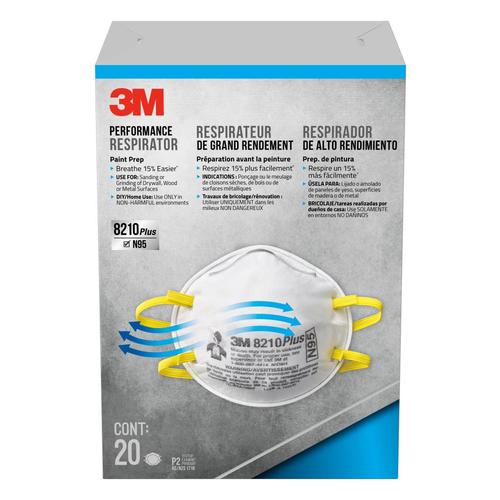 3M 20-Pack Disposable Sanding and Fiberglass Safety Mask 