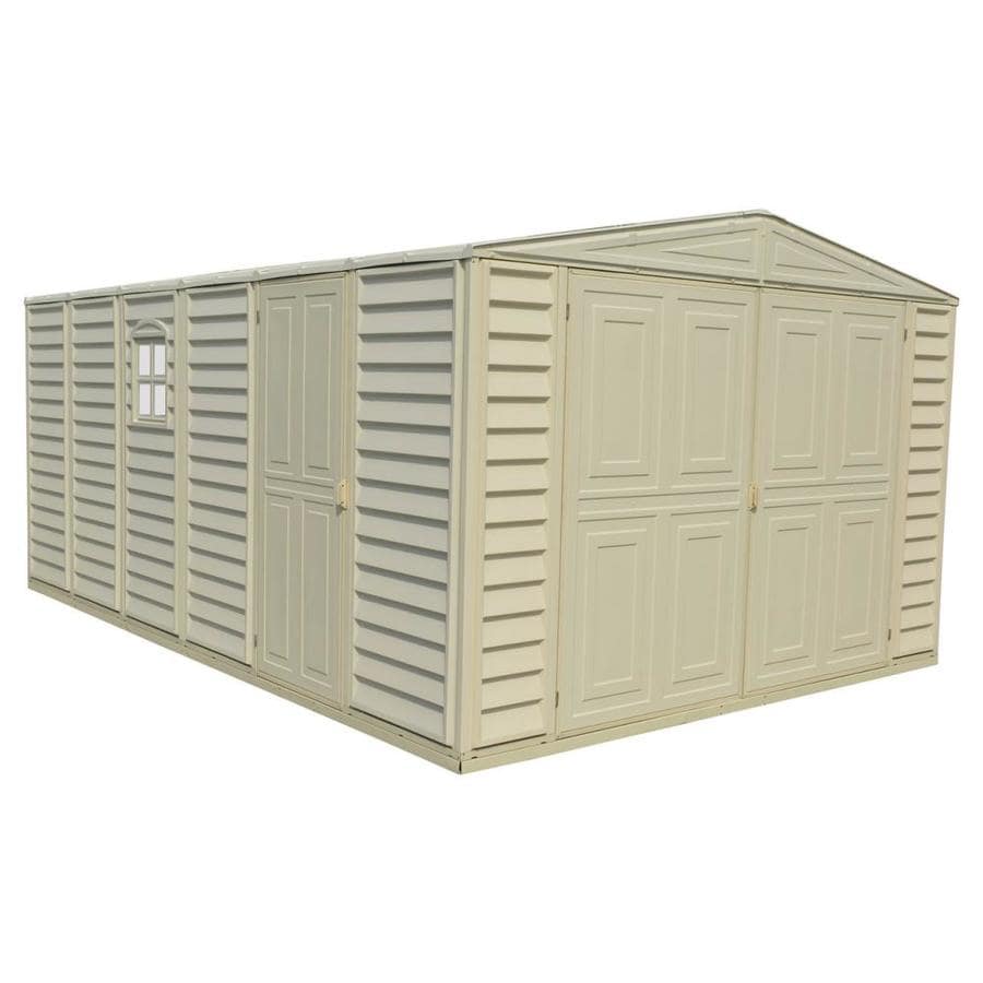 Shop DuraMax Building Products Storage Shed (Common: 10-ft ...