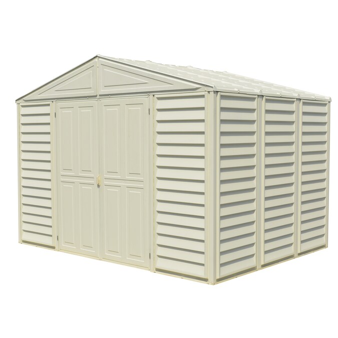 DuraMax Building Products 10-ft x 8-ft WoodBridge Gable Storage Shed in ...