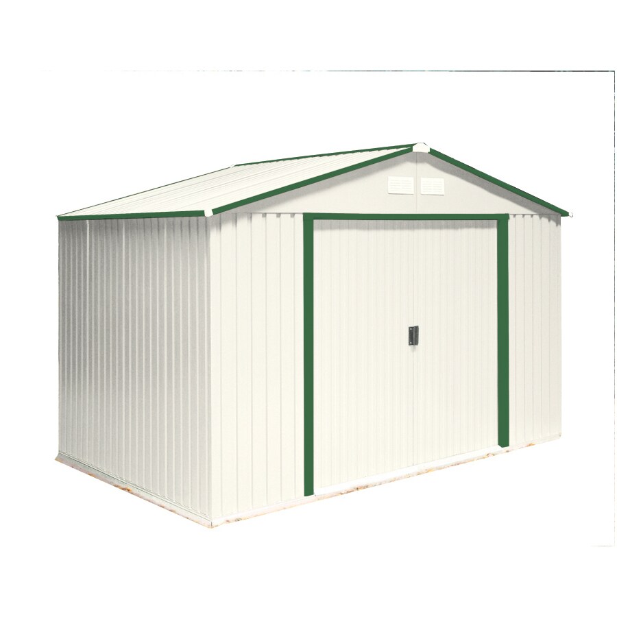 Shop DuraMax Building Products Galvanized Steel Storage 