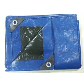 Blue Hawk 9-ft x 12-ft Plastic Tarp