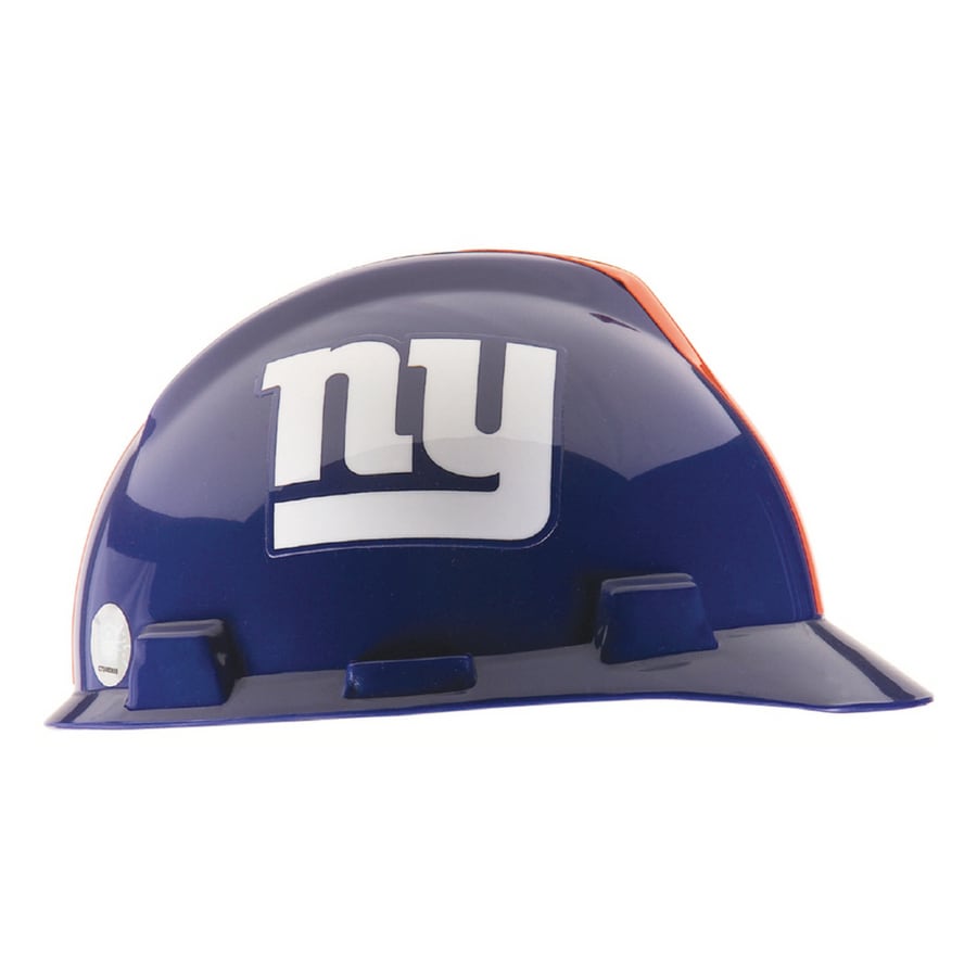 MSA Standard Size New York Giants NFL Hard Hat in the Hard Hats